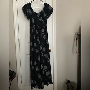 Jumpsuit with slit legs